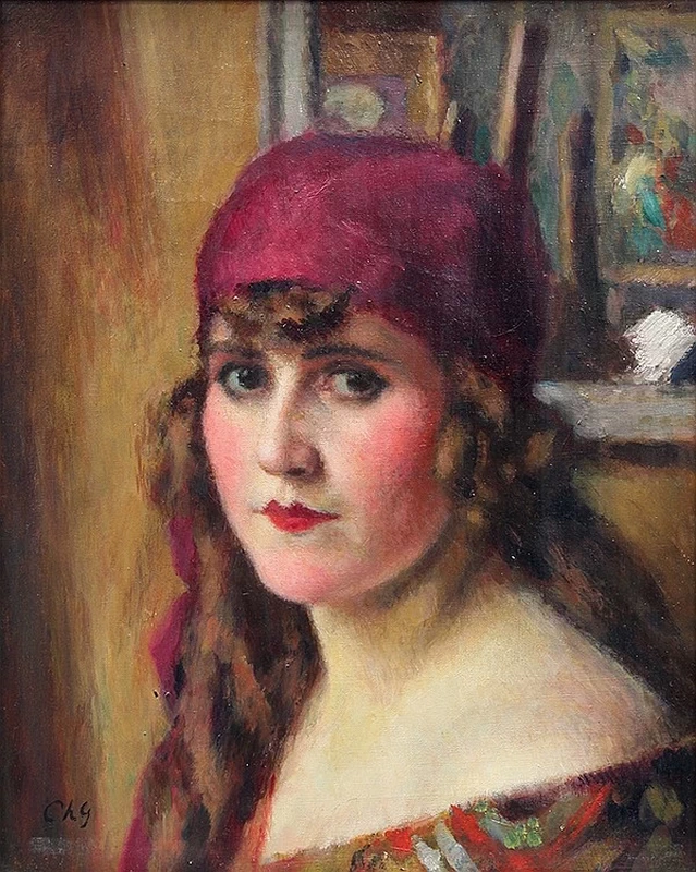 Charles Guérin - Ritratto di una donna